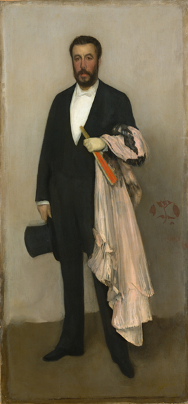 Theodore Duret ca. 1883  	by James McNeill Whistler 1834-1903  	The Metropolitan Museum of Art New York NY  13.20